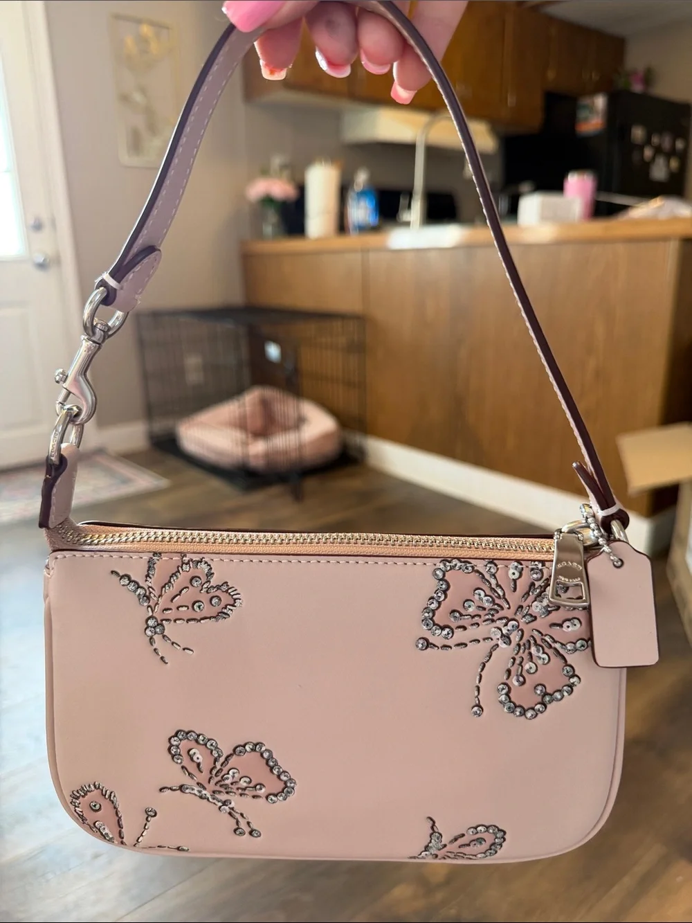 Coach Nolita 19 butterfly print